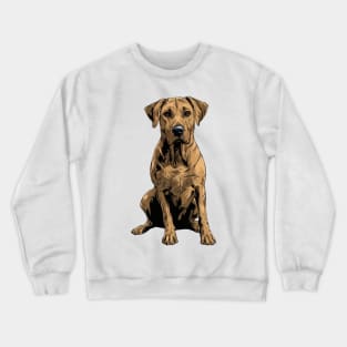 Rhodesian Ridgeback Dog Crewneck Sweatshirt